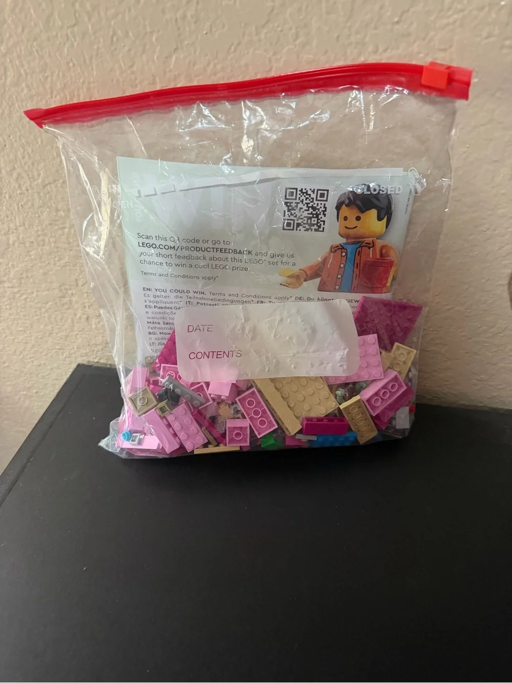 LEGO Pink Axolotl House Minecraft Build